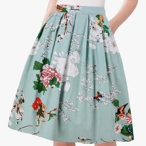 Taydey Floral Print Skirt